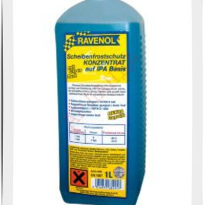 Омыватель стекол зимний RAVENOL Scheibenfrostschutz Konzentrat -65 (1 л)