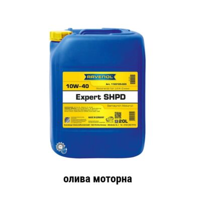 Ravenol Expert SHPD sae 10w-40 lkw motor oil