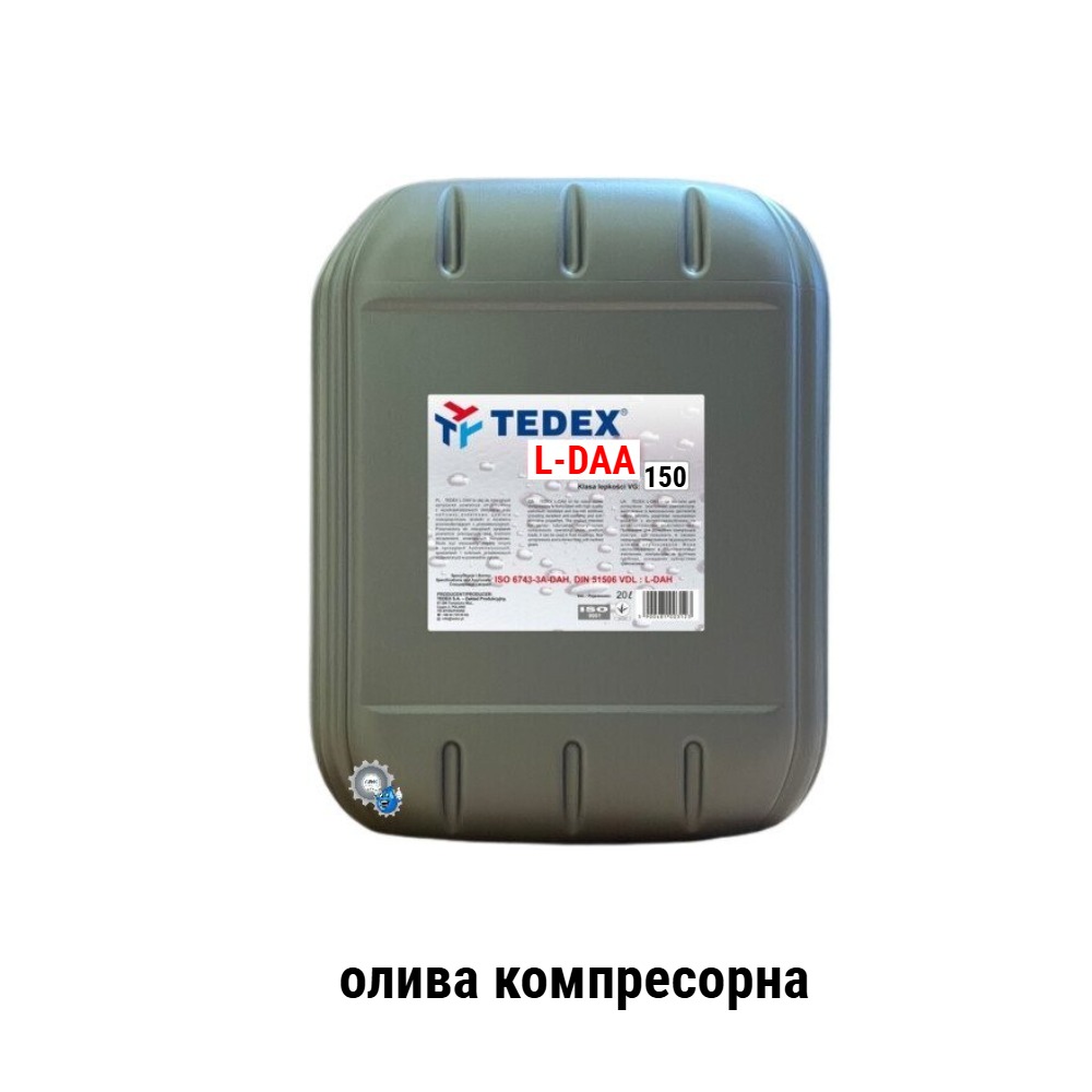 Tedexldaavdl150masloolivakompresorna20Lnklok Нафтова Компанія Лок Kompresor oil iso vg 150 Tedex ldaa