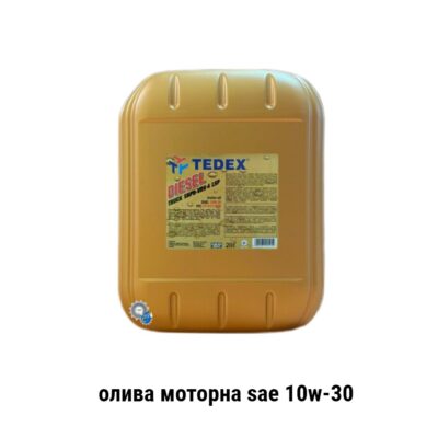 Motor oil sae 10w 30 Tedex shpd lsp