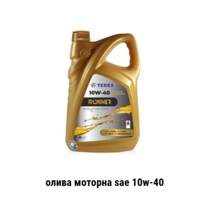 Motor oil sae 10w-40 Tedex runner