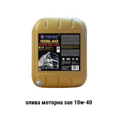 Motor oil sae 10w 40 Tedex uhpd lsp