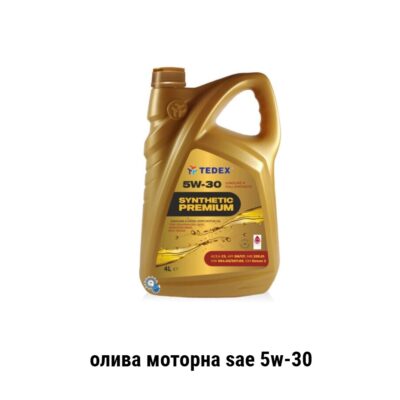 Motor oil sae 5w 30 Tedex synthetic premium
