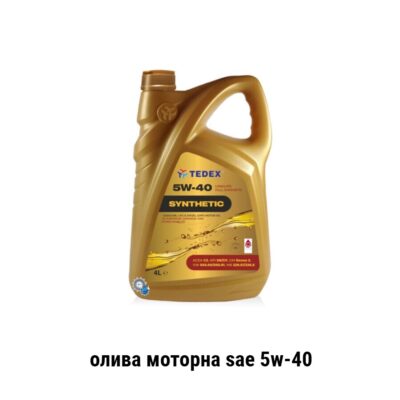 Motor oil sae 5w-40 Tedex Synthetic