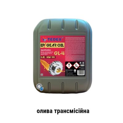 Gear oil sae 80w 90 gl4 Tedex gear oil